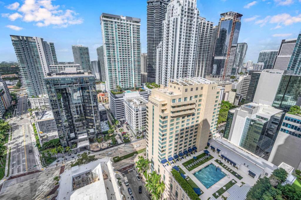 Iconic High Floor 3 Bedrooms In The Heart Of Miami Exterior foto